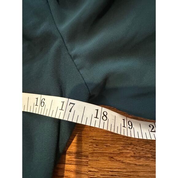 Connected Apparel Women’s Flutter Sleeve Sheath Dress Emerald Green Size 6 NWOT - Picture 6 of 7